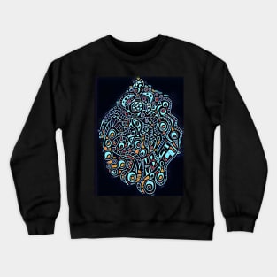 Tentacles and Eyeballs Crewneck Sweatshirt